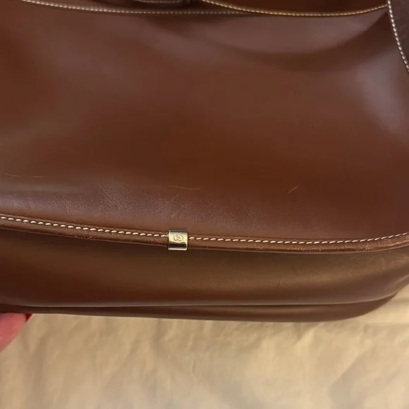 Gucci Brown and Multicolor Plaid Women's Saddle Bag - Picture 8 of 9